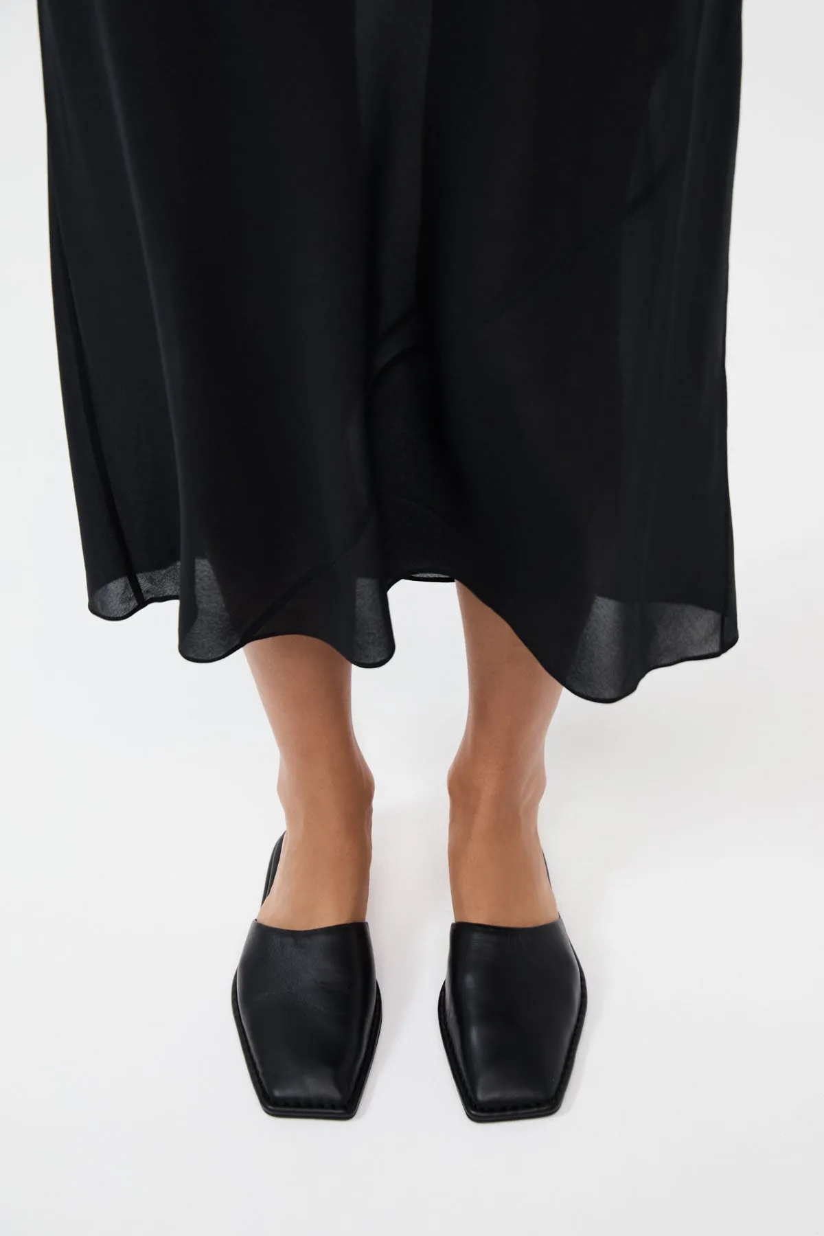 Soft Square Toe Flat - Black sold by St. Agni product image thumbnail 2