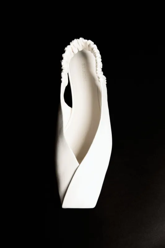 Envelope Sling Back Flat - Tofu made by St. Agni