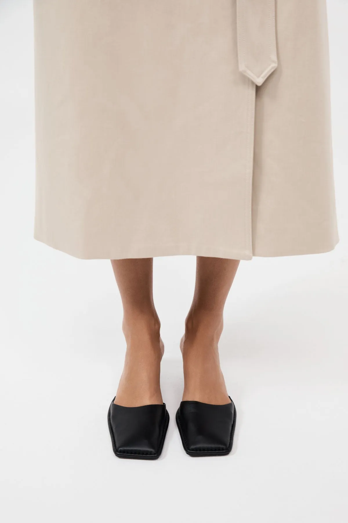 Soft Square Toe Heel - Black sold by St. Agni product image thumbnail 4