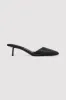 Soft Square Toe Heel - Black sold by St. Agni