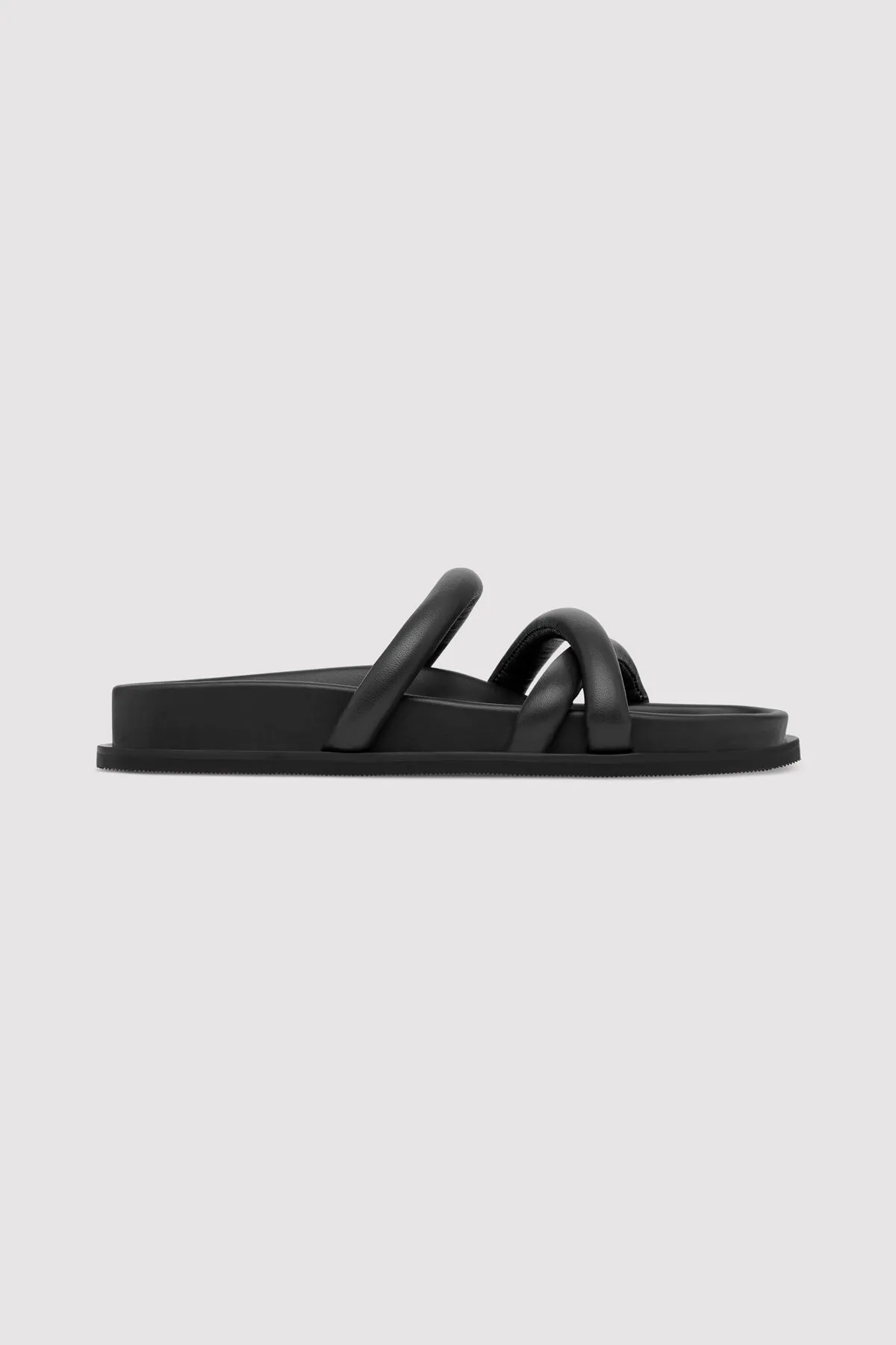 Soft Cross Strap Slide - Black sold by St. Agni product image thumbnail 4