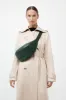Soft Crescent Bag - Deep Green sold by St. Agni