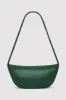 Soft Crescent Bag - Deep Green sold by St. Agni