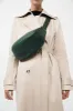 Soft Crescent Bag - Deep Green sold by St. Agni