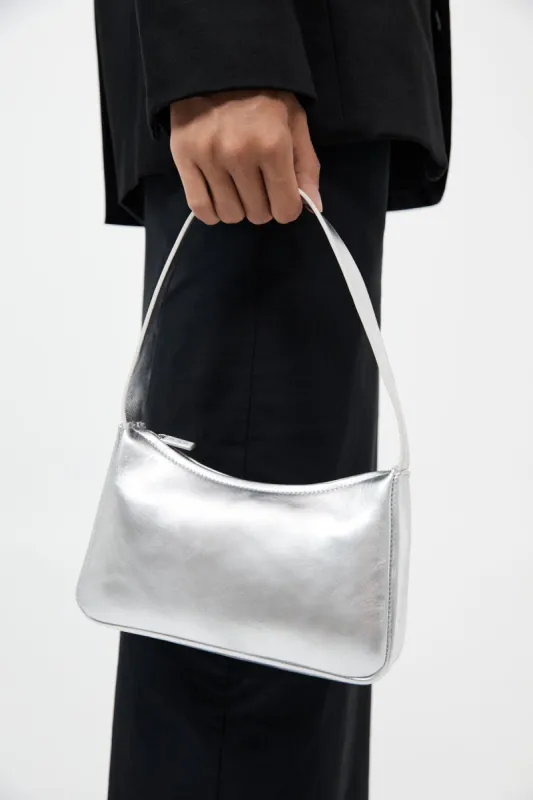 90s Petit Shoulder Bag - Silver sold by St. Agni