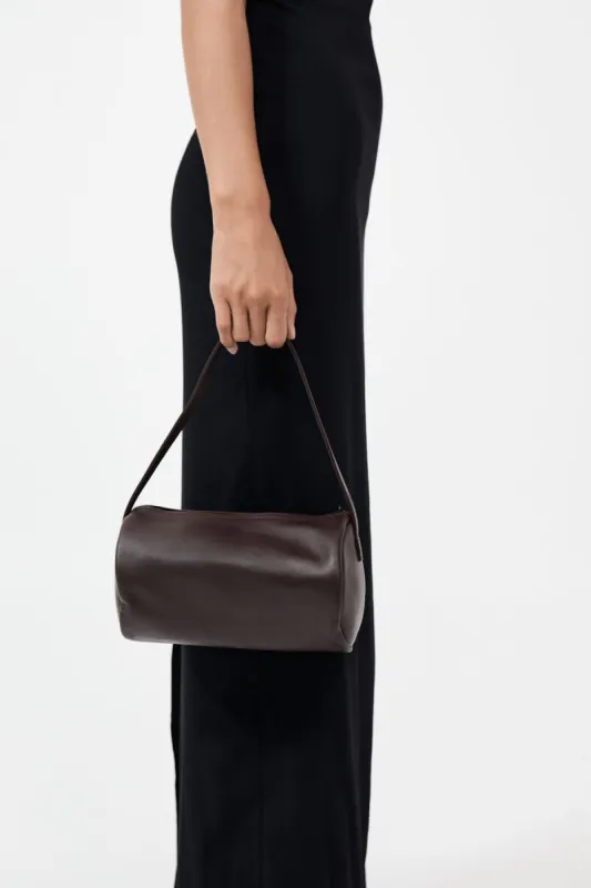 PRE-ORDER: Connolo Shoulder Bag - Chocolate made by St. Agni