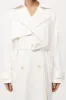 Classic Trench Coat - Off White sold by St. Agni