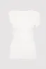 Asymmetric Knit Top - Off White sold by St. Agni