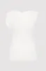 Asymmetric Knit Top - Off White sold by St. Agni