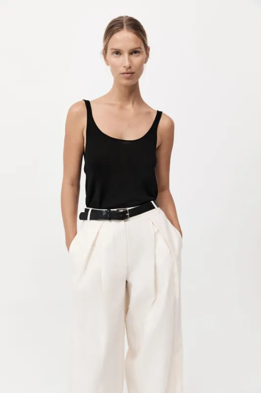 Cowl Back Cami - Black sold by St. Agni