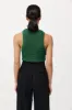 Cotton Crochet Tank - Verde sold by St. Agni