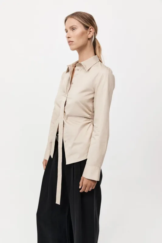 Deconstructed  Shirt - Champagne made by St. Agni