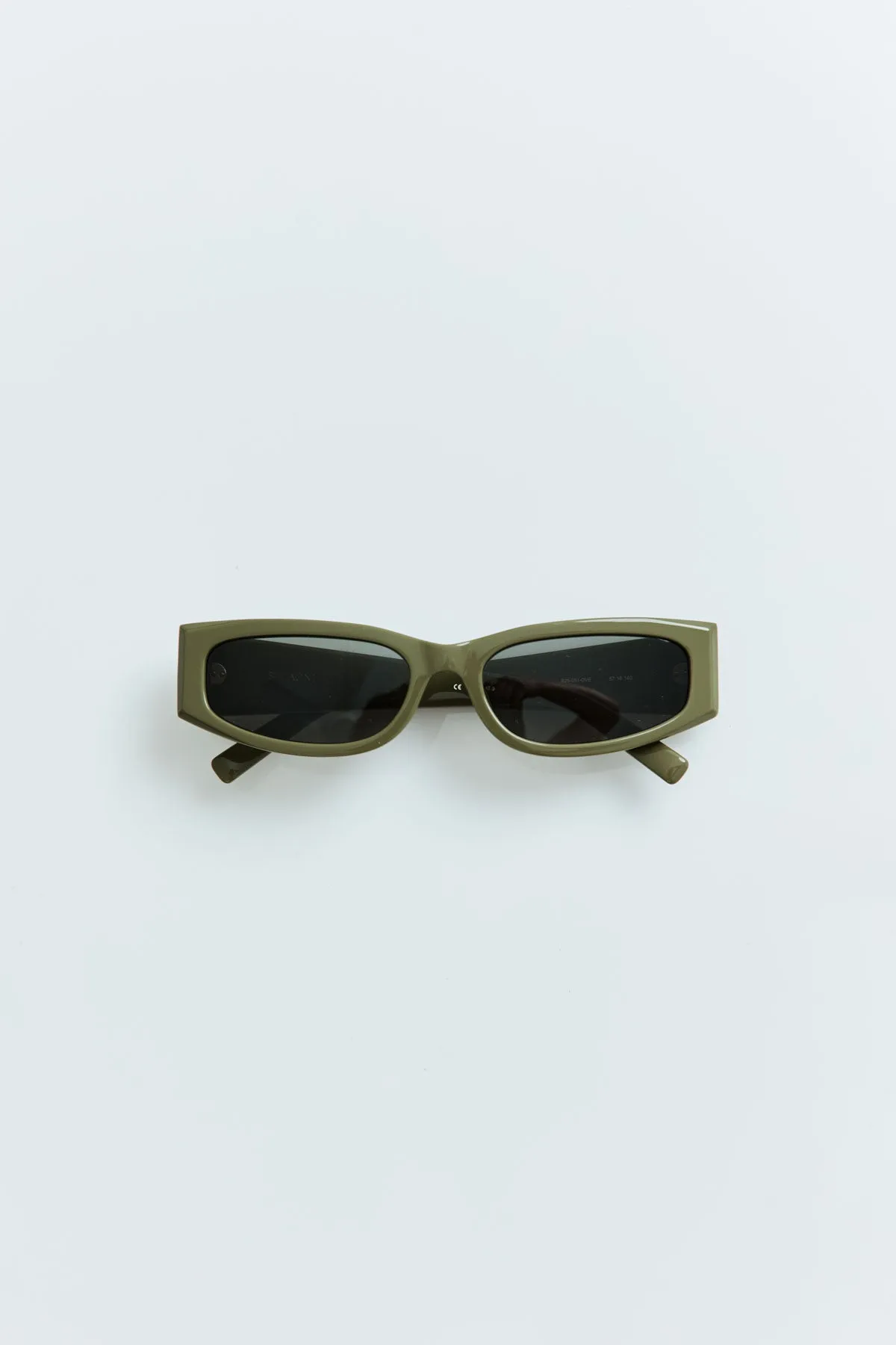 Everyday Rectangle Sunglasses - Olive sold by St. Agni product image thumbnail 4