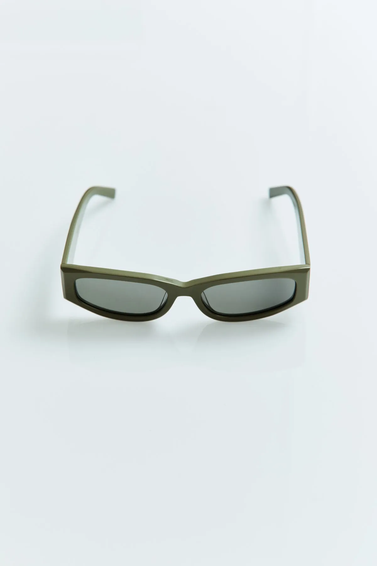 Everyday Rectangle Sunglasses - Olive sold by St. Agni product image thumbnail 5