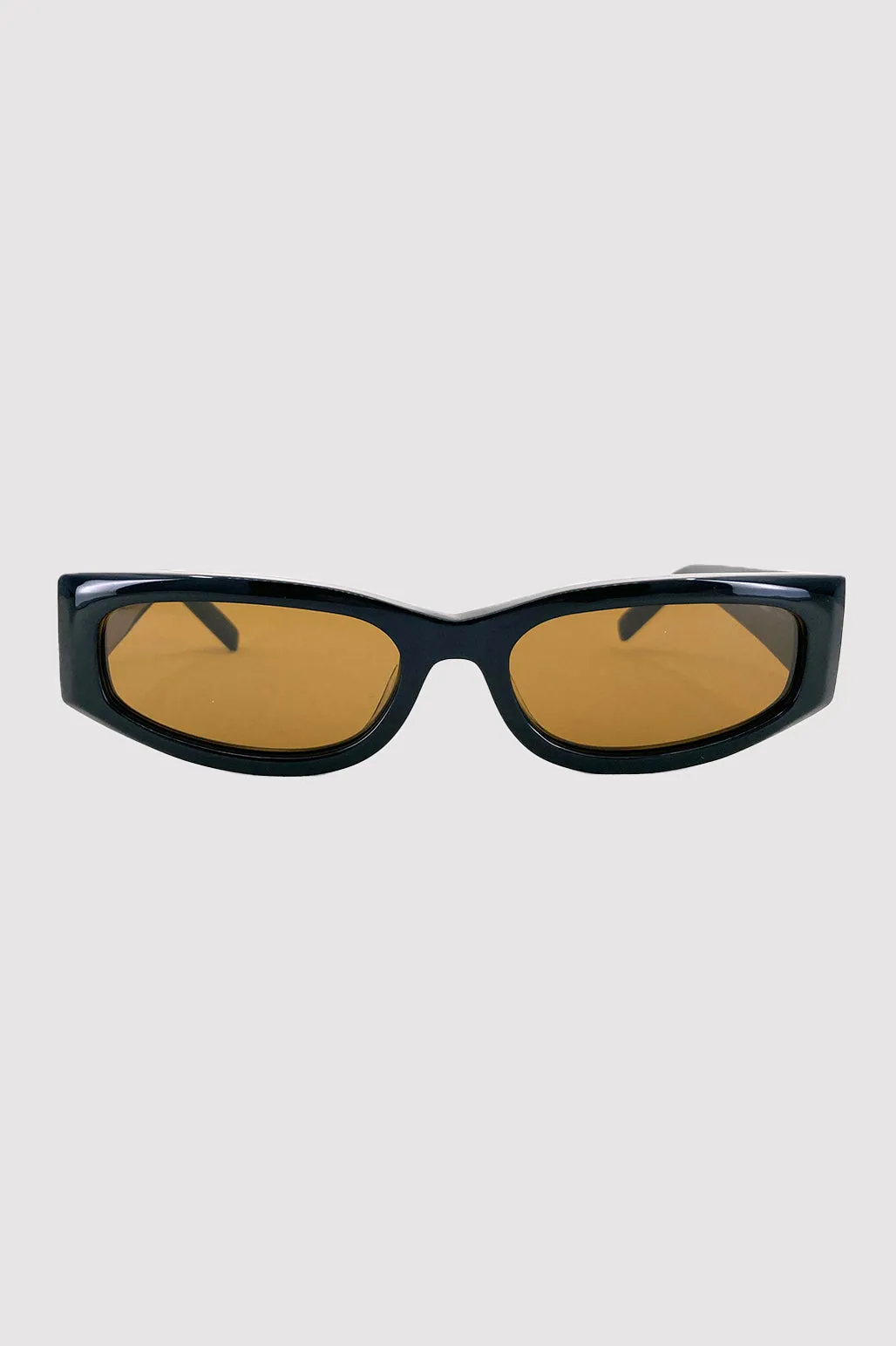 Everyday Rectangle Sunglasses - Black/Brown sold by St. Agni product image thumbnail 4