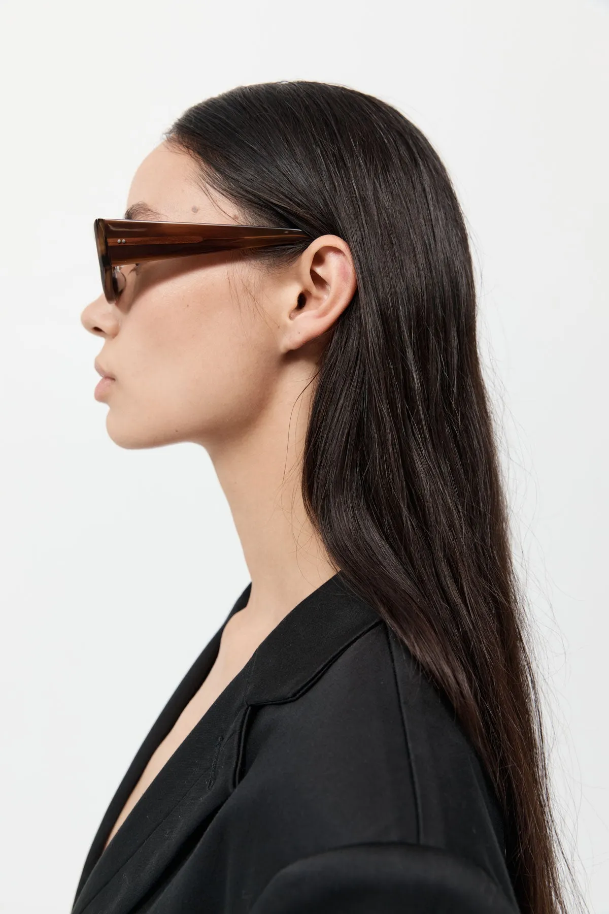 Everyday Rectangle Sunglasses - Tortoiseshell sold by St. Agni product image thumbnail 3