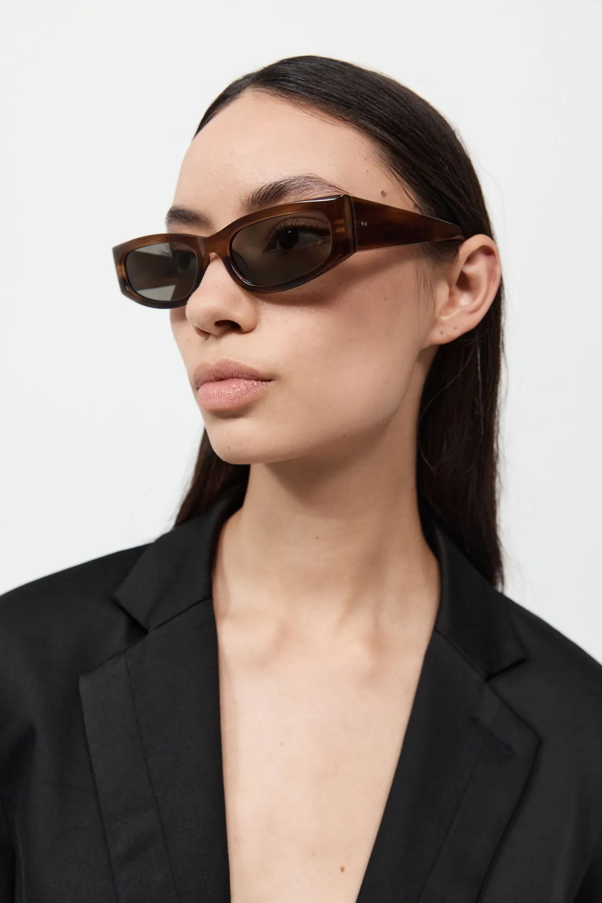 Everyday Rectangle Sunglasses - Tortoiseshell sold by St. Agni product image thumbnail 2