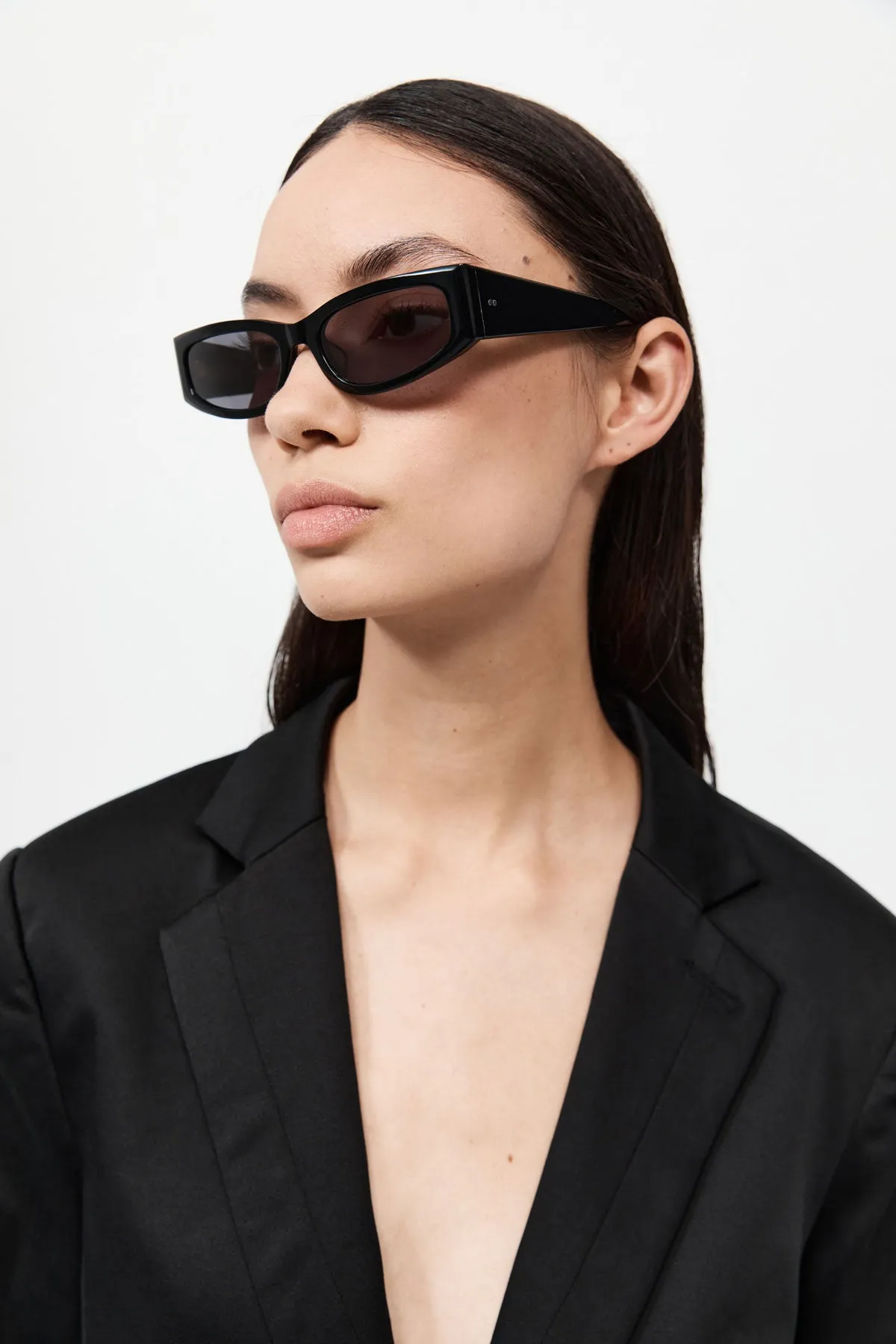 Everyday Rectangle Sunglasses - Black sold by St. Agni product image thumbnail 2