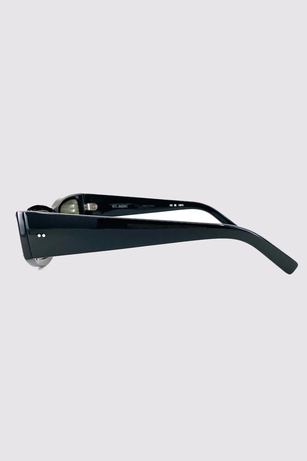Everyday Rectangle Sunglasses - Black sold by St. Agni product image thumbnail 5
