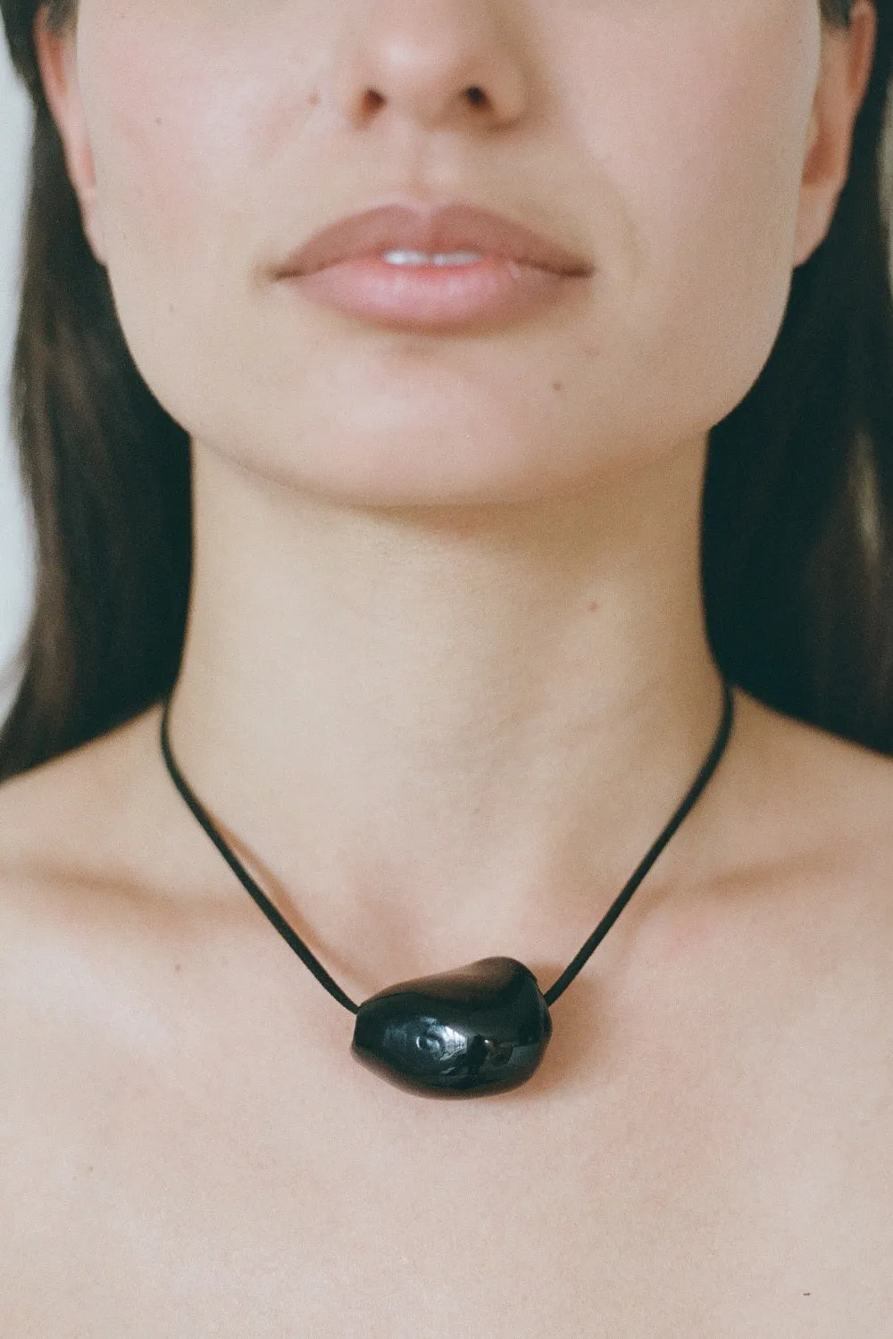 Otero Necklace - Black - By Ayllon sold by St. Agni