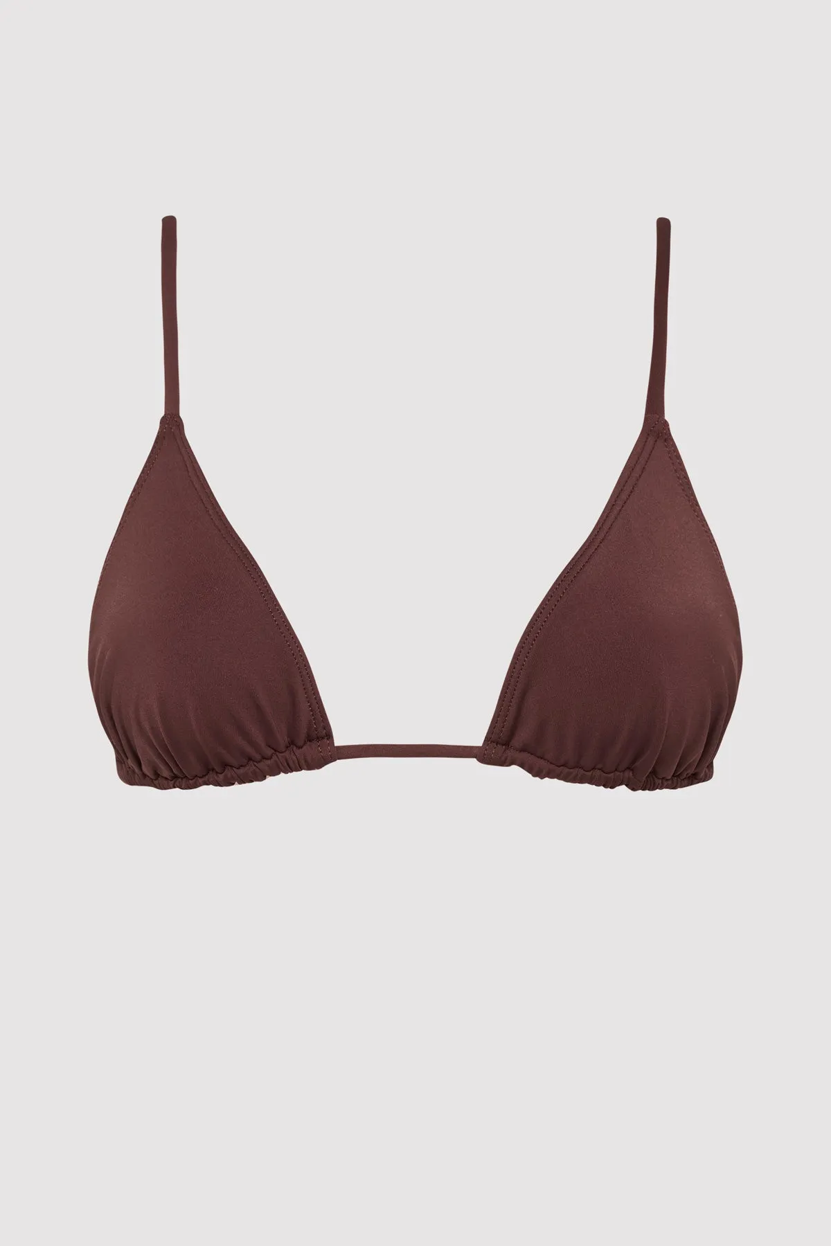 Triangle Bikini Top - Cocoa sold by St. Agni product image thumbnail 5