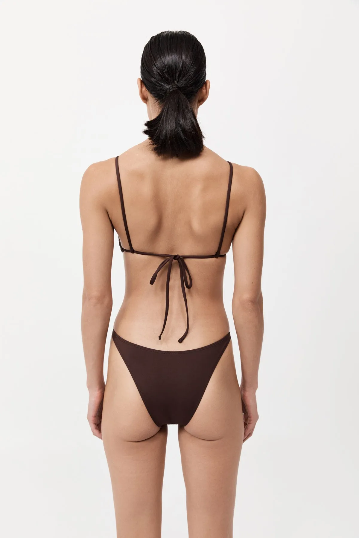 Triangle Bikini Top - Cocoa sold by St. Agni product image thumbnail 4