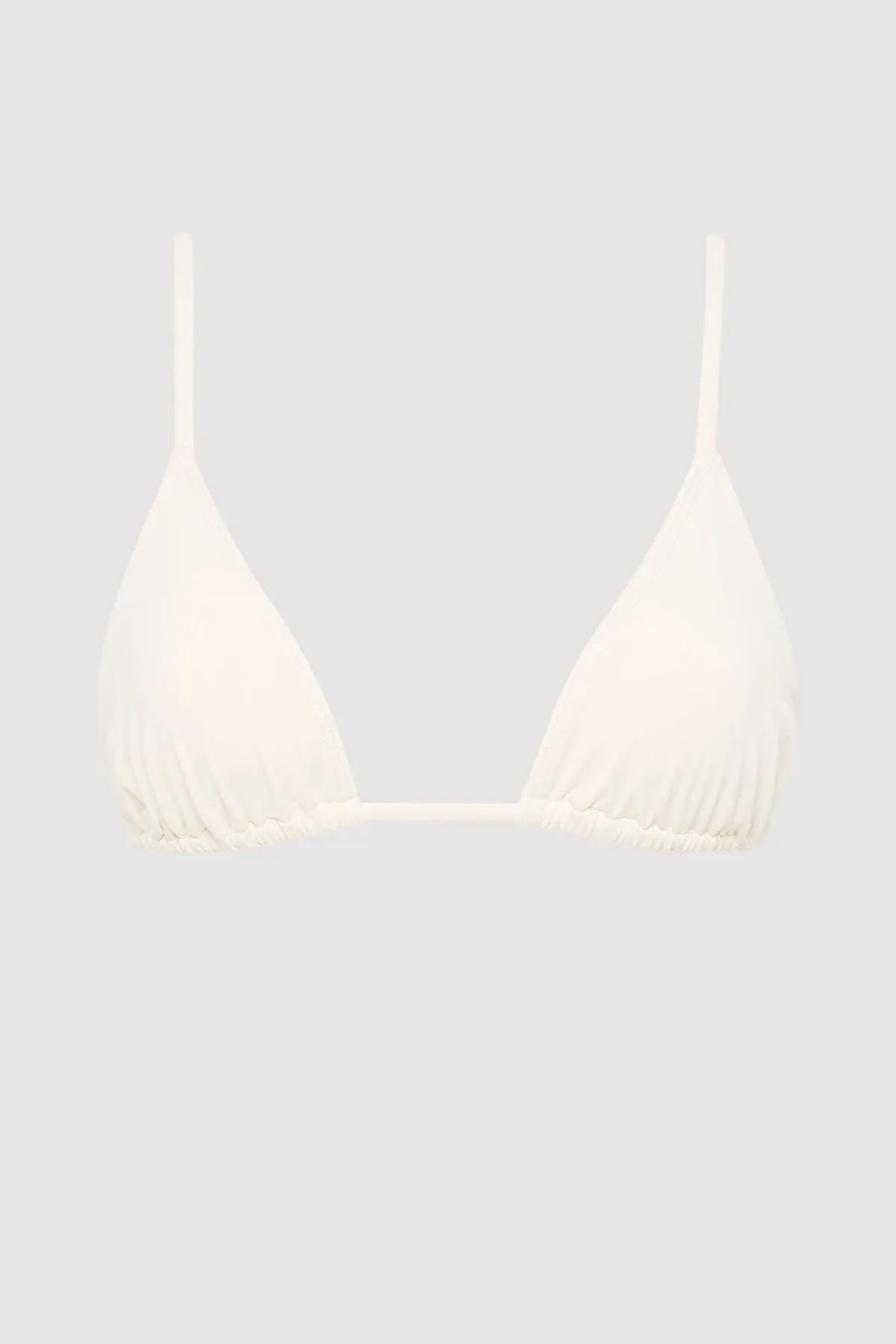 Triangle Bikini Top - Off White sold by St. Agni product image thumbnail 5