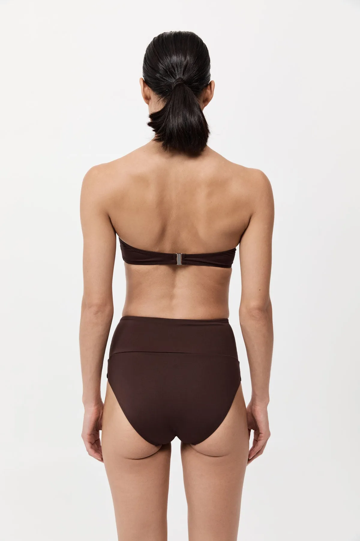 High Waisted Briefs - Cocoa sold by St. Agni product image thumbnail 4