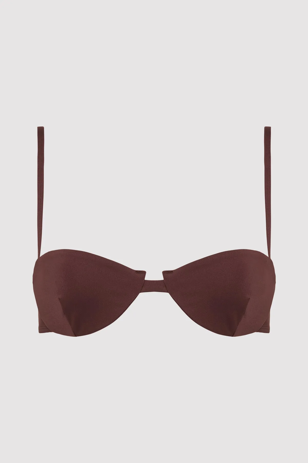 Balconette Bikini Top - Cocoa sold by St. Agni product image thumbnail 5