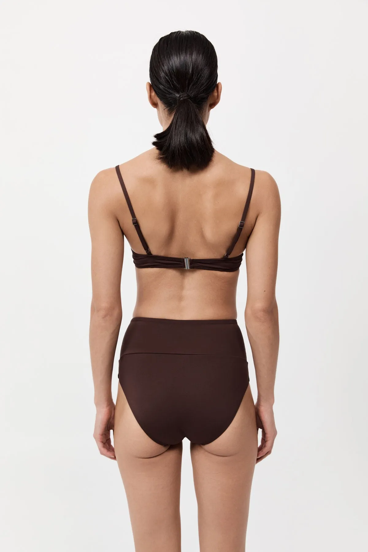 Balconette Bikini Top - Cocoa sold by St. Agni product image thumbnail 4