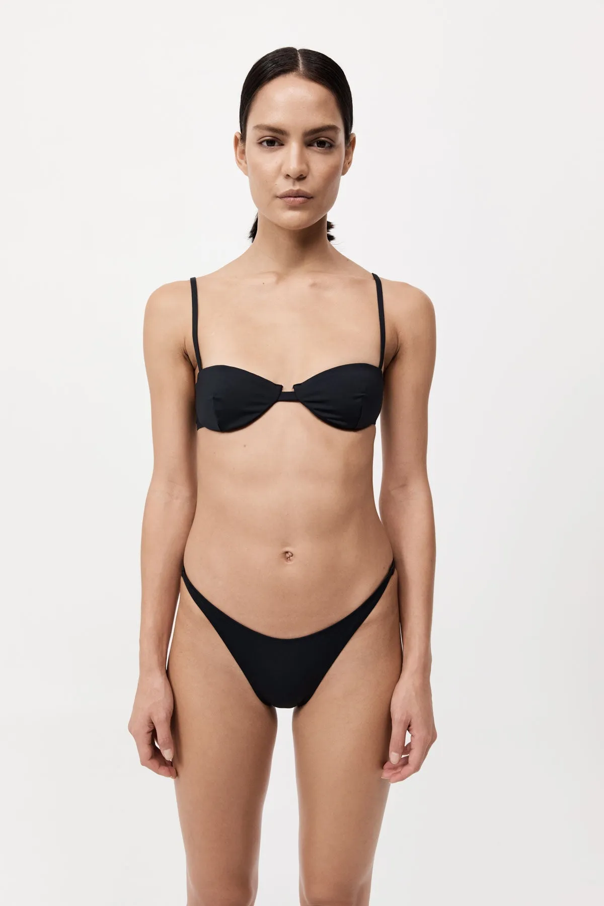Balconette Bikini Top - Black sold by St. Agni product image thumbnail 3
