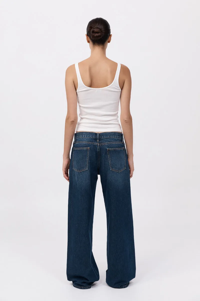 Low Rise Jeans - Indigo sold by St. Agni product image thumbnail 4