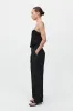 Tailored Pleat Pants - Black sold by St. Agni