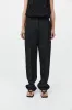Tailored Pleat Pants - Black sold by St. Agni