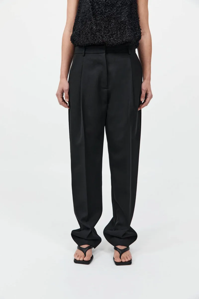 Tailored Pleat Pant - Black sold by St. Agni product image thumbnail 2