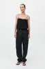 Tailored Pleat Pants - Black sold by St. Agni