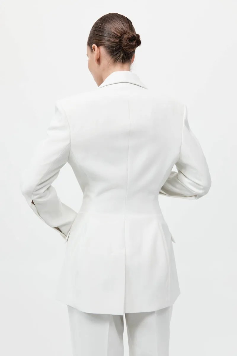 Contour Blazer - White sold by St. Agni product image thumbnail 4