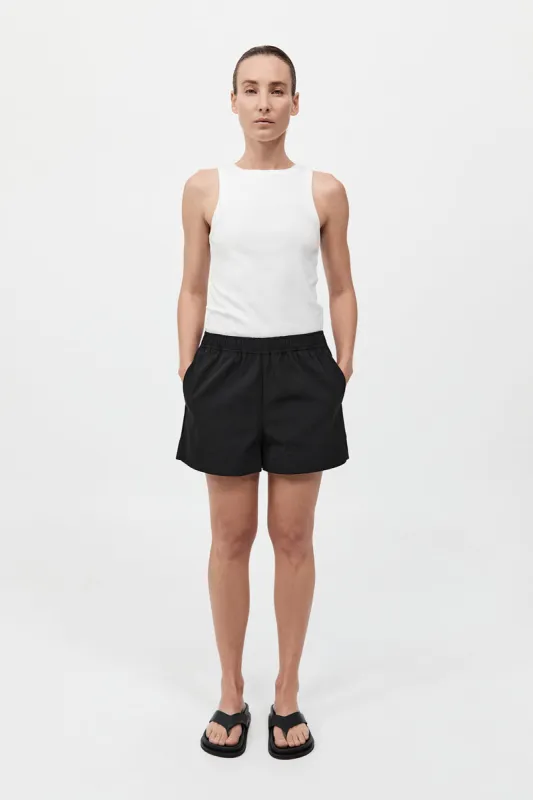 Relaxed Short - Black sold by St. Agni