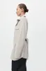 Utility Shirt Jacket - Creme sold by St. Agni