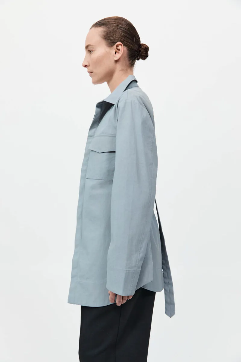 Utility Shirt Jacket - Glacier sold by St. Agni product image thumbnail 4