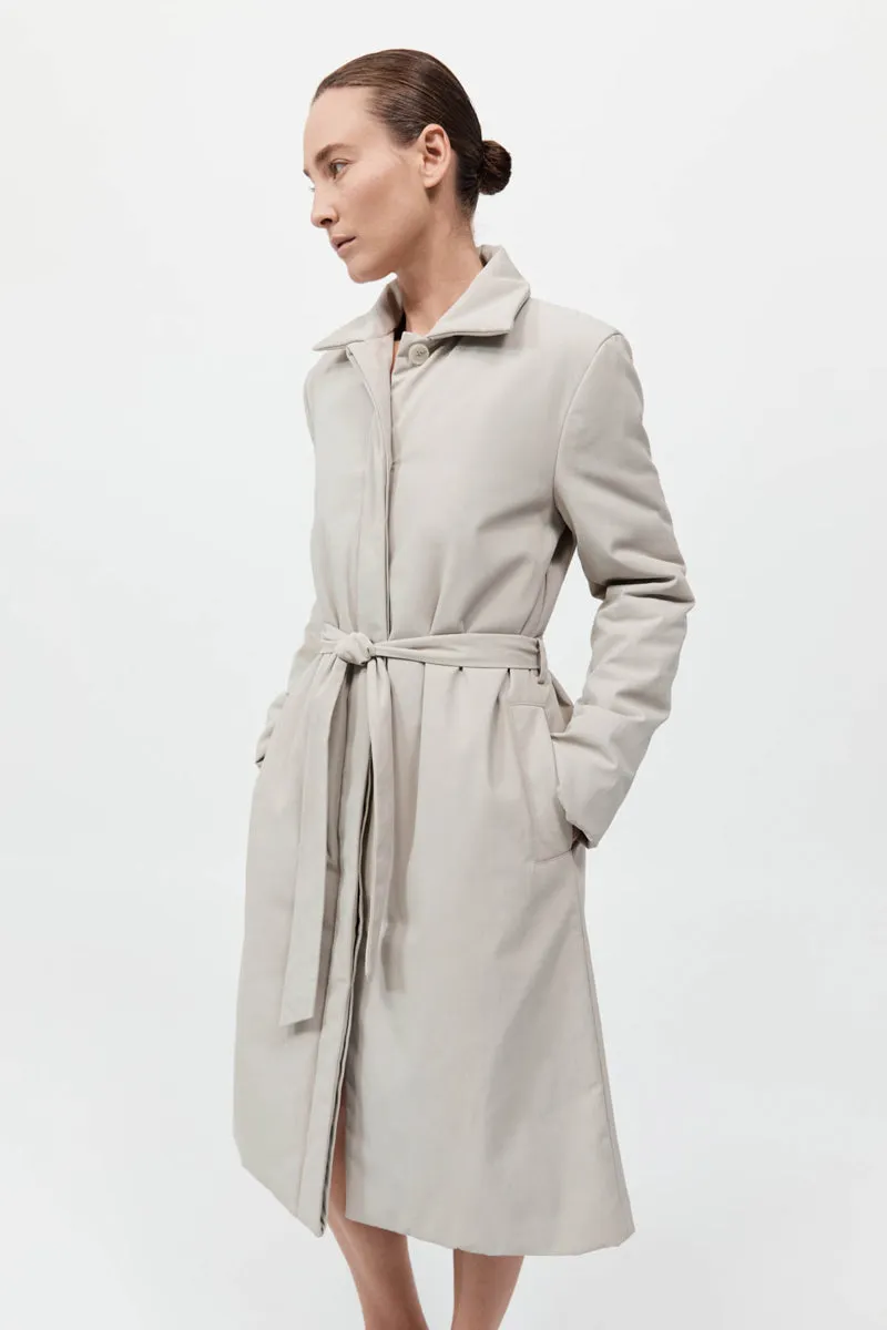 Padded Car Coat - Creme sold by St. Agni product image thumbnail 2