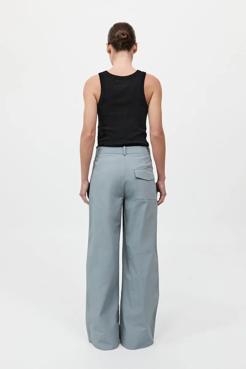 Utility Pleat Pants - Glacier sold by St. Agni product image thumbnail 5