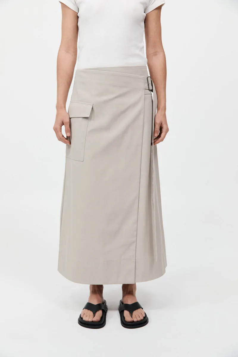 Utility Wrap Skirt - Creme sold by St. Agni product image thumbnail 2