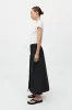Utility Wrap Skirt - Black sold by St. Agni