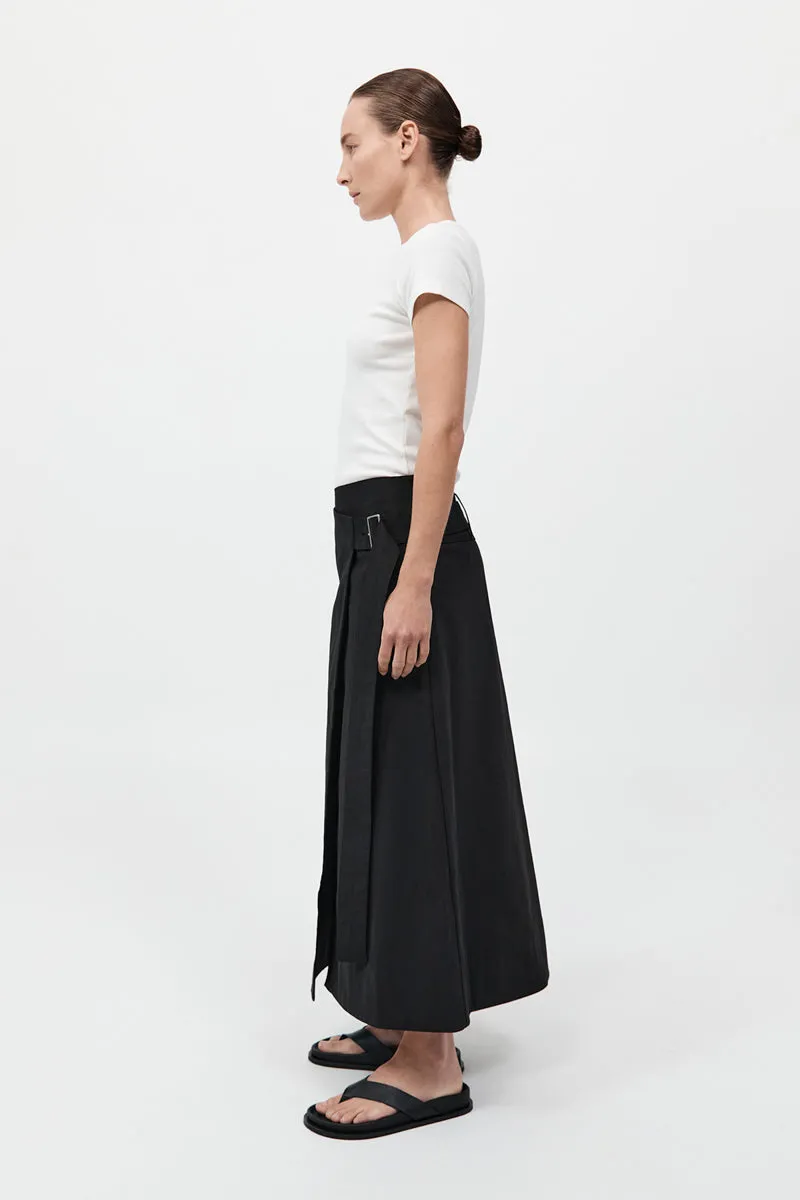 Utility Wrap Skirt - Black sold by St. Agni product image thumbnail 5