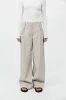 Utility Pleat Pants - Creme sold by St. Agni