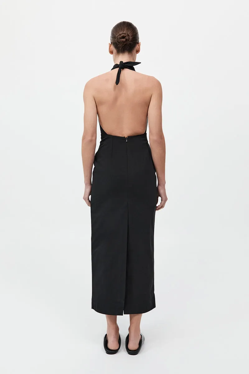 Structural Tie Dress - Black sold by St. Agni product image thumbnail 5