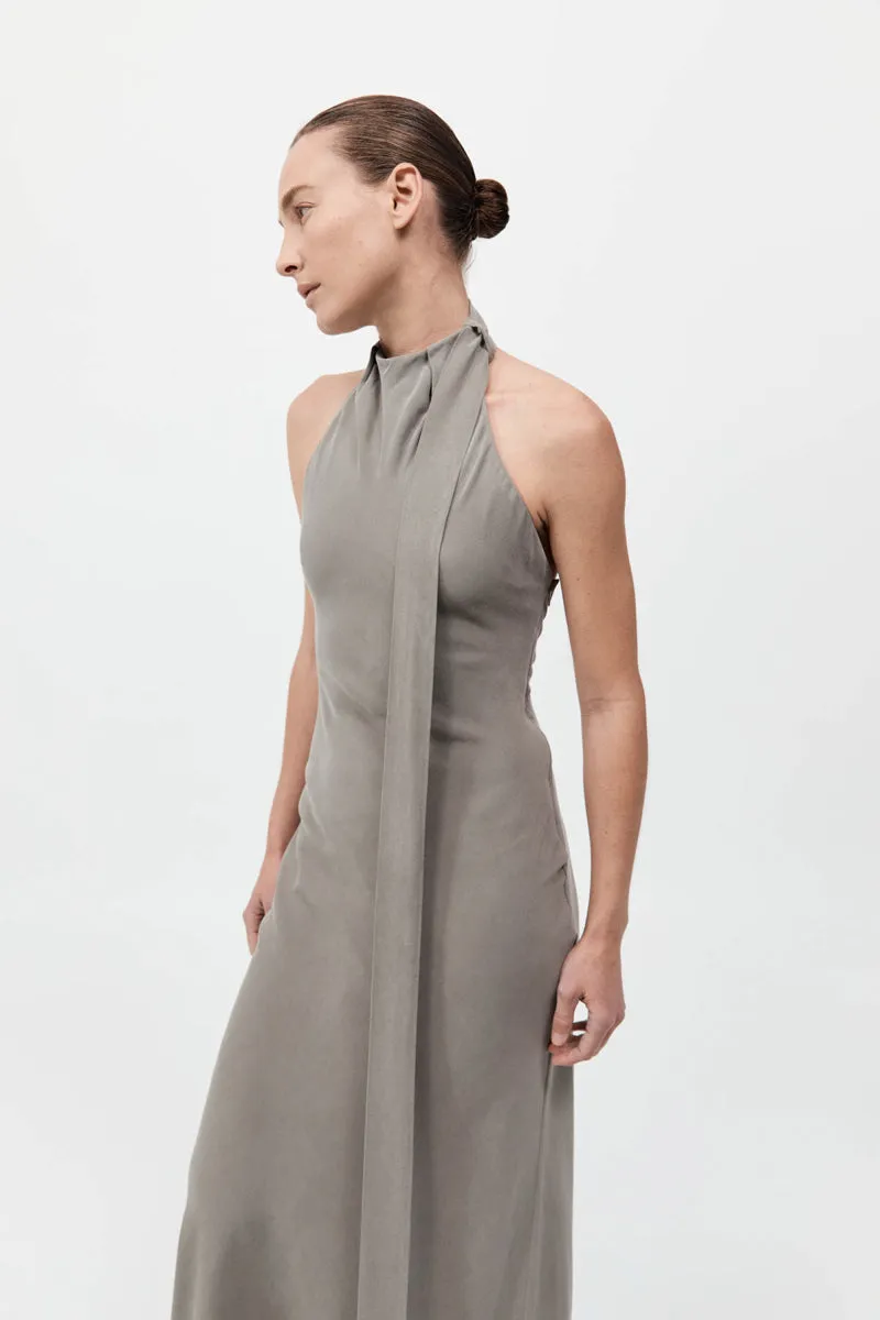 Bias Scarf Dress - Slate sold by St. Agni product image thumbnail 2