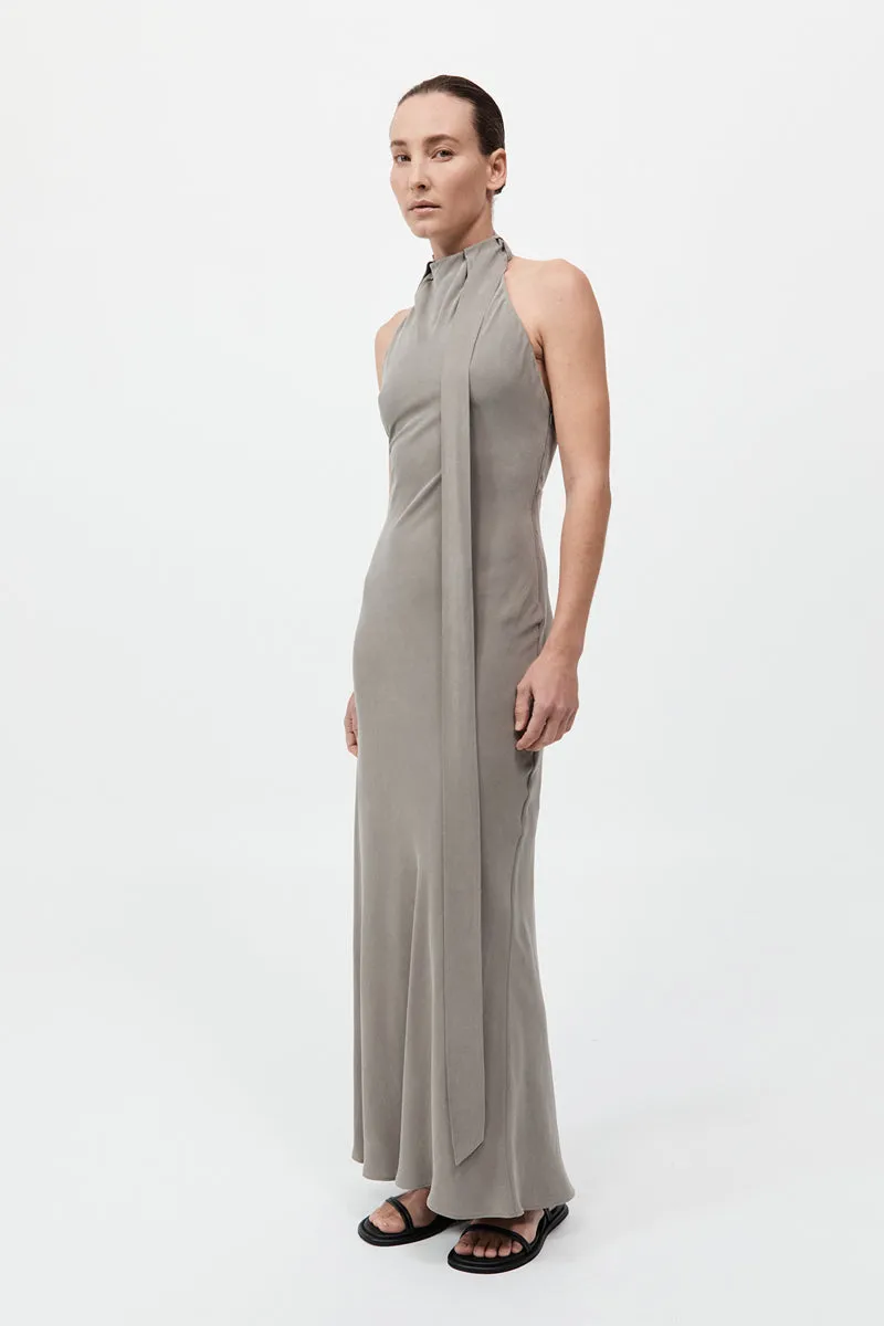Bias Scarf Dress - Slate sold by St. Agni product image thumbnail 3