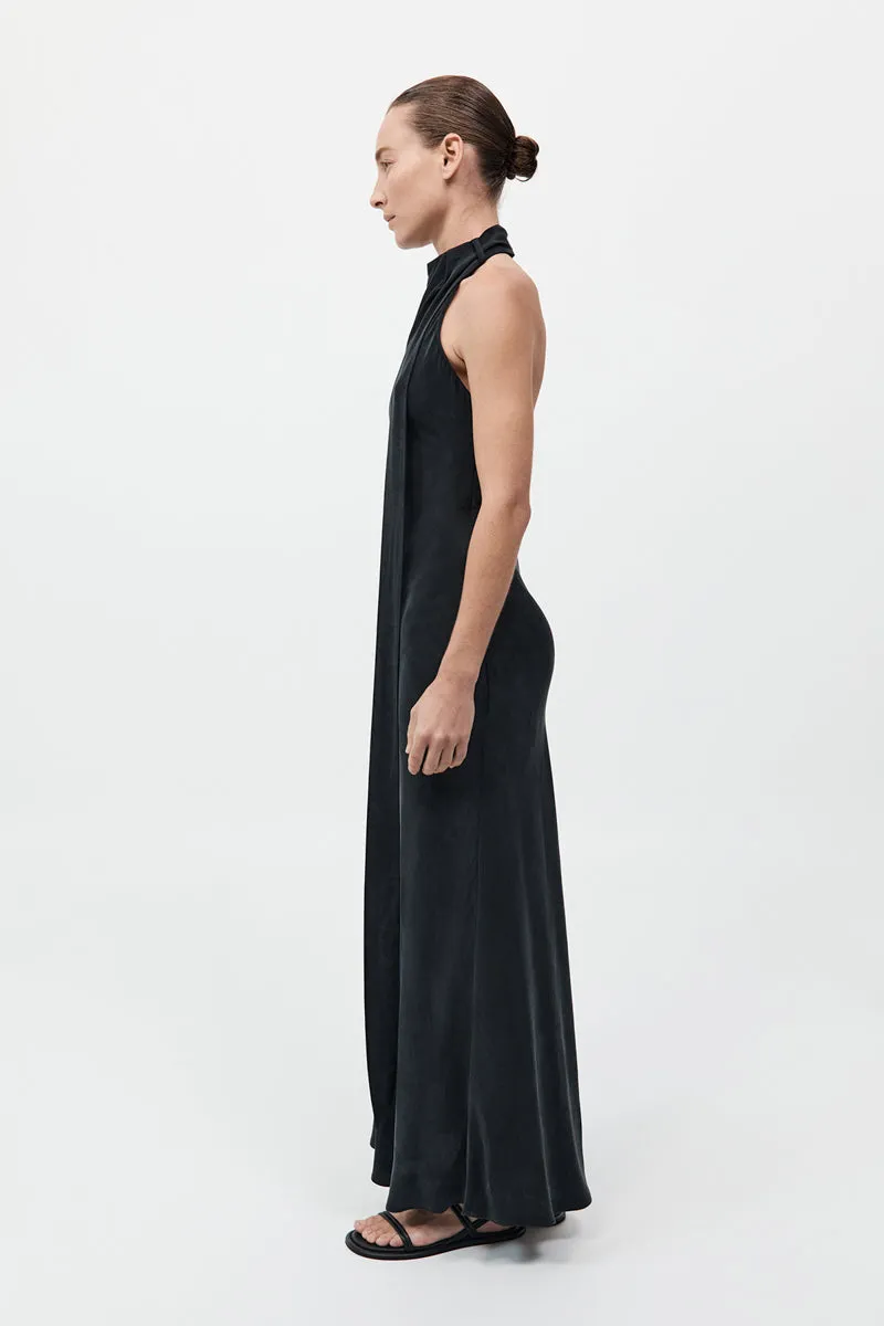 Bias Scarf Dress - Black sold by St. Agni product image thumbnail 5